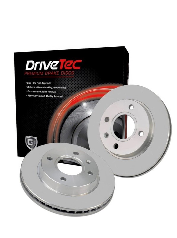 2x DriveTec DM3513C Brake Discs 50.3mm Height 286mm Outer Diameter Vented