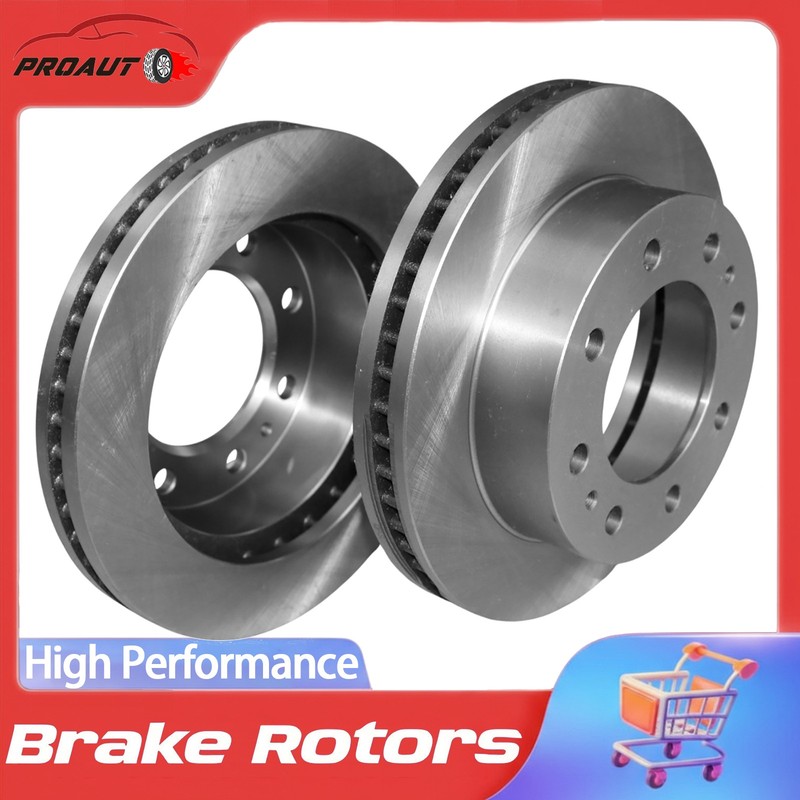 Front Brake Rotors For 2003-2021 Chevrolet Express 3500 03-20 GMC Savana 3500