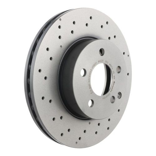 Brembo 09.A613.51 Disc Brake Rotor Front Cast Iron For Mercedes-Benz C300