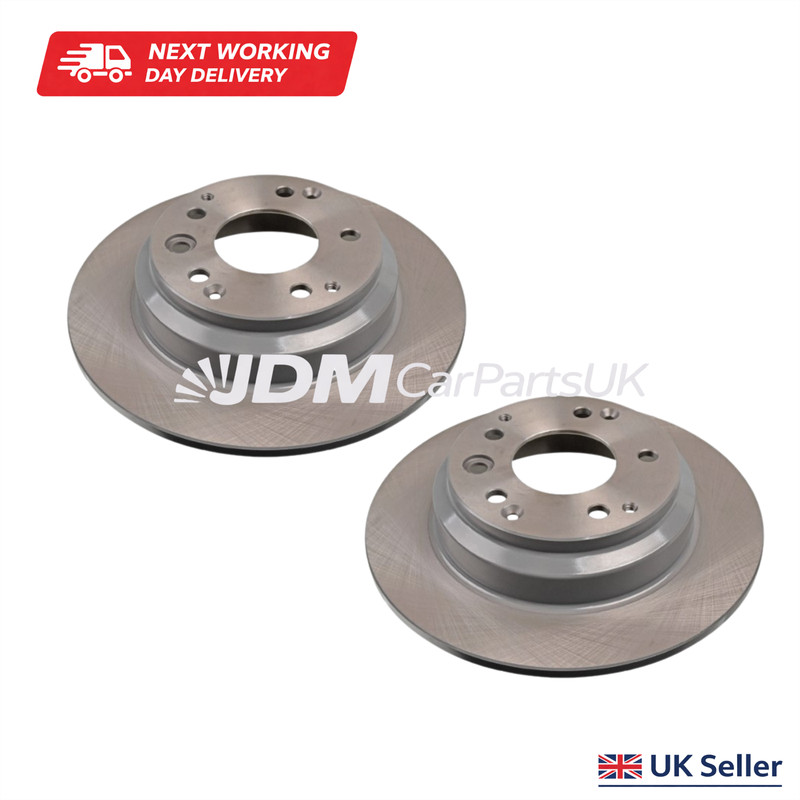 Rear Brake Discs Pair For Honda Elysion 2004-2013