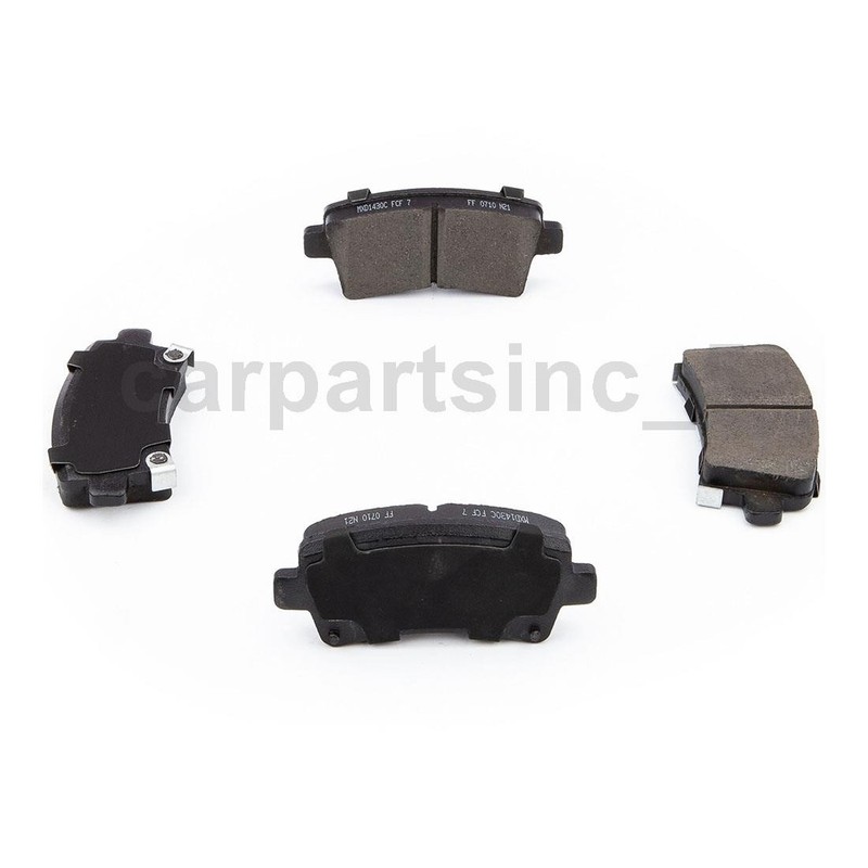Rear Brake Pad Brake Rotor Fits Buick LaCrosse Buick Regal Saab 9-5 gallery