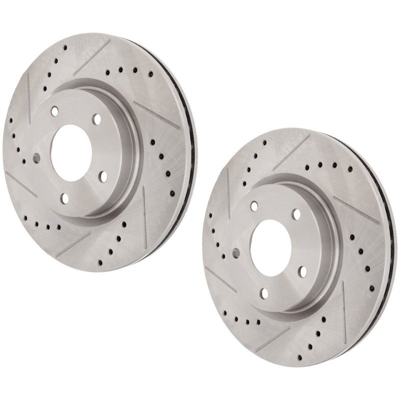 Front Brake Disc Rotors For Nissan Altima 2013 2014 2015 2016 2017 2018-2021