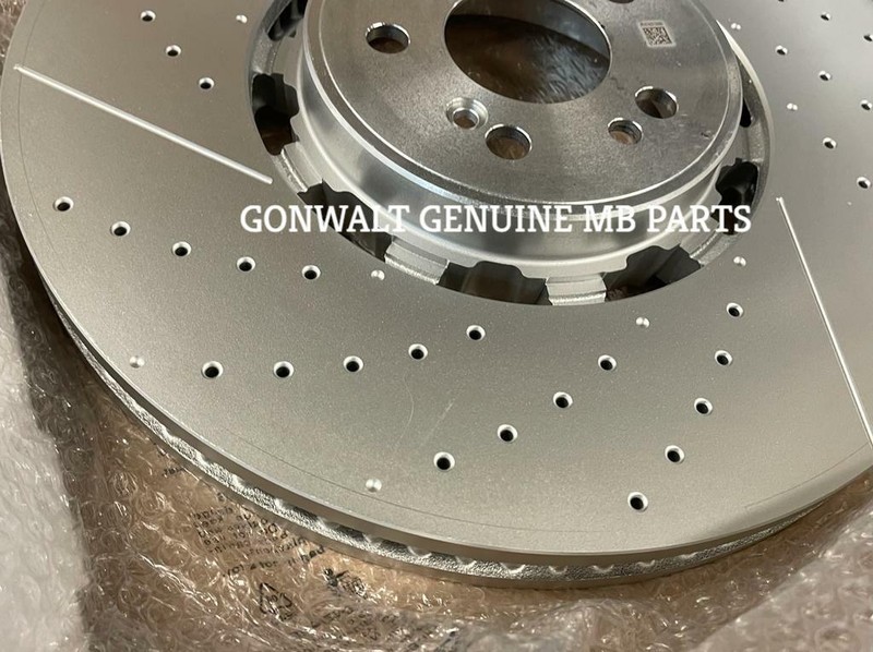 Mercedes Benz GLS X167 AMG Front Left or Right Brake Rotor Disk X1 OE 1674213600 gallery