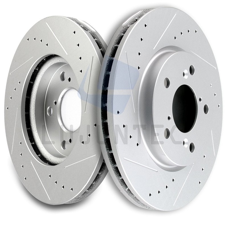 Front Brake Discs Rotors For 2005 2006 2007 2008 2009 2010 Honda Odyssey Vented