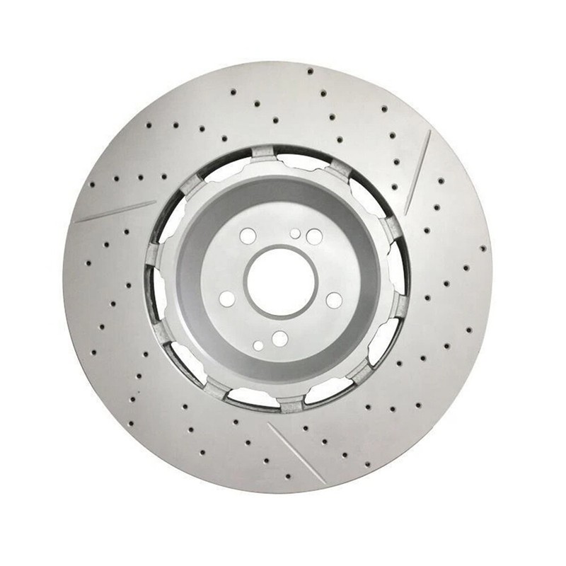 1Pair Front Left & Right Brake Rotors for Mercedes W222 S450 S560 S63 S65 AMG gallery