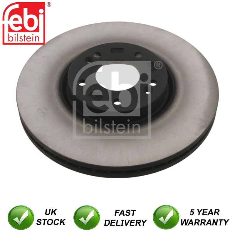 1x Brake Disc Front Febi Fits Hyundai Santa Fe 2005-2012 ix55 2010- 517122B700