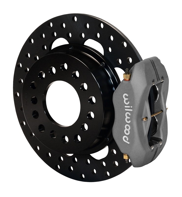 Wilwood 140-2119-BD 11.44 in. Forged Dynalite Rear Drag Brake Kit, Type III Ano