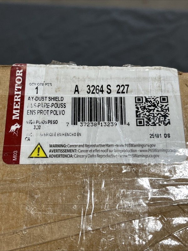 Meritor A3264S227 Brake Dust Shield 16.5" P & Q Series Axle Shield OEM 15512833 gallery