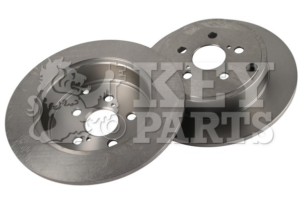 2x Brake Discs Pair Solid fits TOYOTA AVENSIS AZT250 2.0 Rear 03 to 08 280mm Set gallery