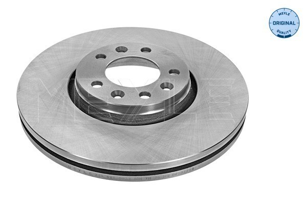 Meyle 215 521 0024 Brake Disc for Citroen, Fiat, Peugeot, Toyota