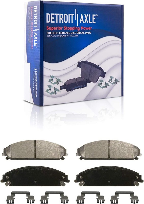 5-Lug Front Brake Pads Rotors for 2005-2023 Chrysler 300 gallery