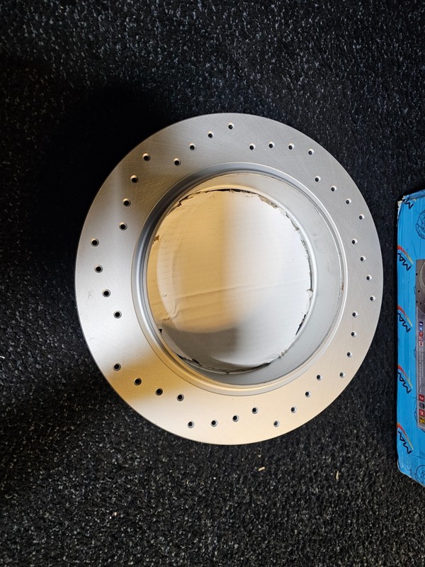 (QTY 2) Max Advance CCG0567 Rear Premium XD Cross-Drilled Brake Disc Rotor gallery