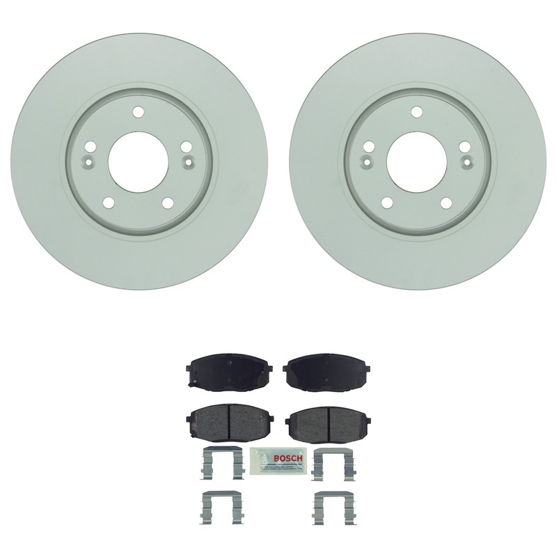Bosch Disc Brake Rotor Kit For Kia Forte Forte Koup Forte5