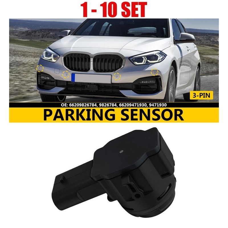 1-10PCS Parking Assist Reverse Aid Sensor 3Pin For BMW G80/82,F40/44/90/91/92/93