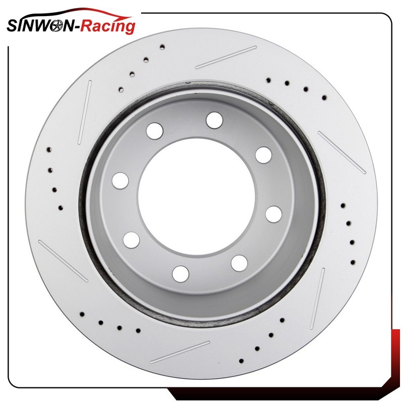 Front And Rear Brake Discs Rotors Kits For Lexus IS250 2006-2012 Drilled Slotted gallery