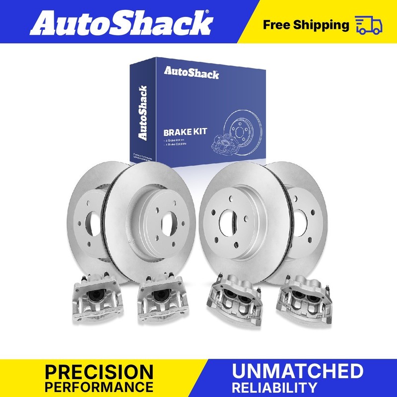 Front Rear Brake Rotors Calipers for Dodge, Ram 1500 2002-2005