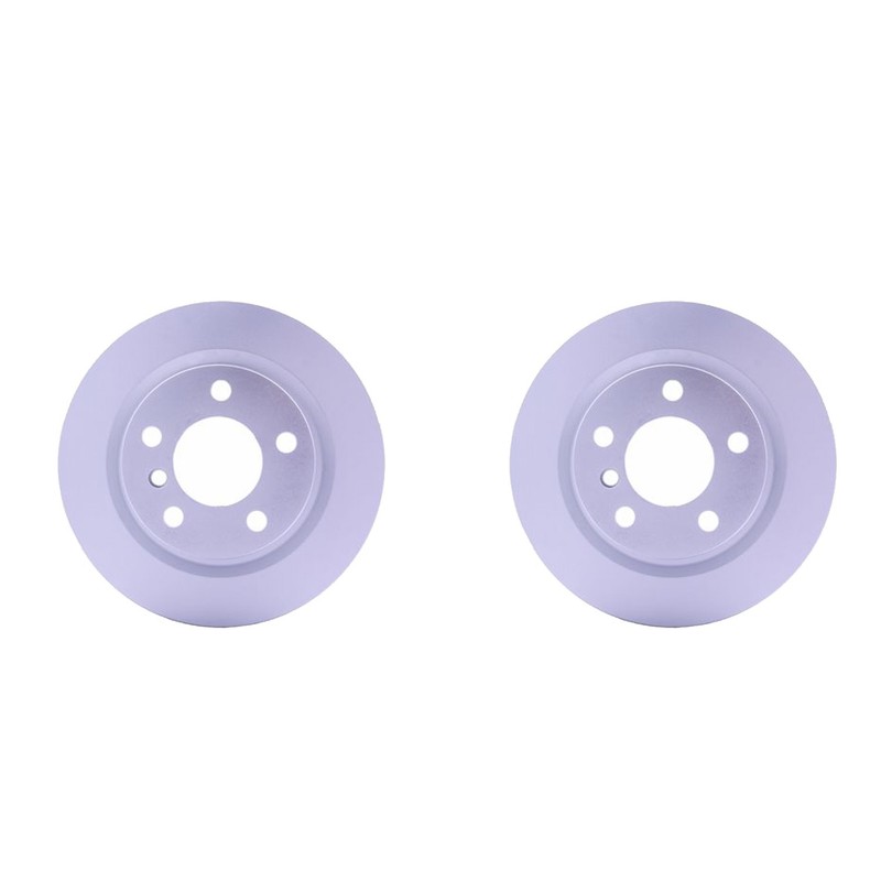 Hella Pair Set of Rear Vented 300mm Disc Brake Rotors For F30 320i 328d F32 428i