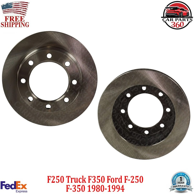 Front Brake Disc Rotors for F250 Truck F350 Ford F-250 F-350 1980-1994