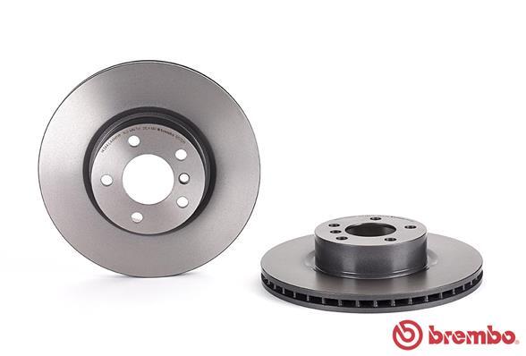 Brake Disc Front Orius Fits BMW X3 2010-2017 X4 2014-2018 2.0 D 3.0