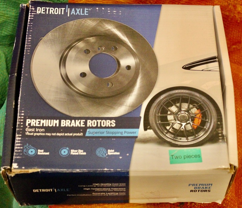 Pair Rear Brake Rotors Detroit Axel Nissan G20 Infinity Altima Sentra Pt R-31058
