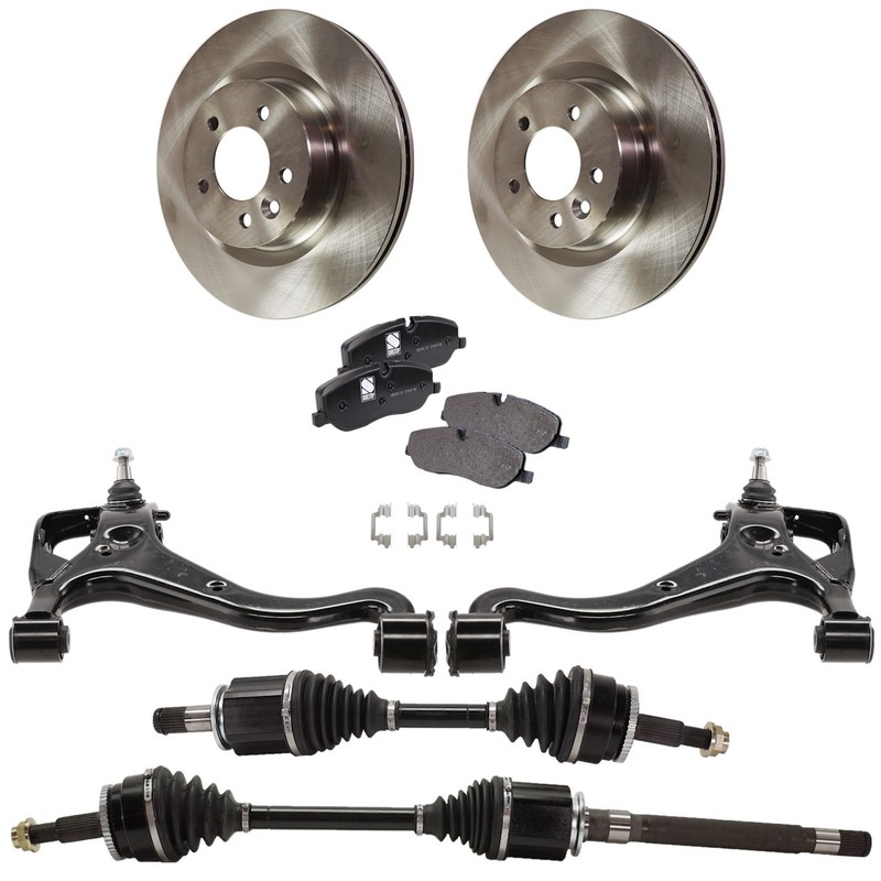 Control Arm Ball Joint Suspension Kit Front Driver & Passenger Side Lower