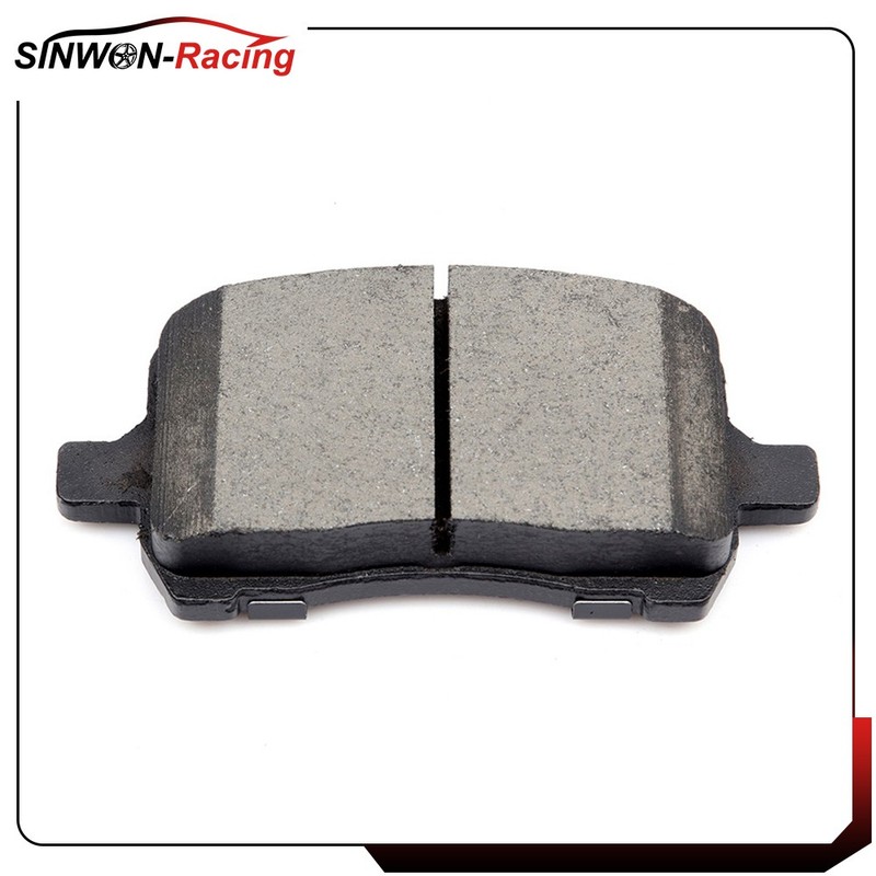 Front and Rear Ceramic Brake Pads & Rotors Slot For Chevrolet Malibu 2009 - 2012 gallery