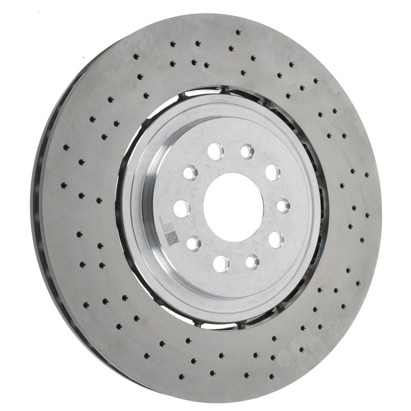GENUINE MASERATI Quattroporte M156 2015 Front Brake Disc Rotor Drilled 670007375