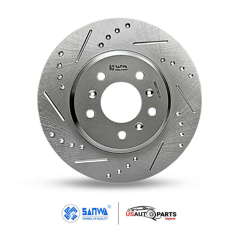PAIR OF FRONT BRAKE ROTOR VENTED & COATED D&S 303 mm FOR CHEVROLET IMPALA 06-16 gallery