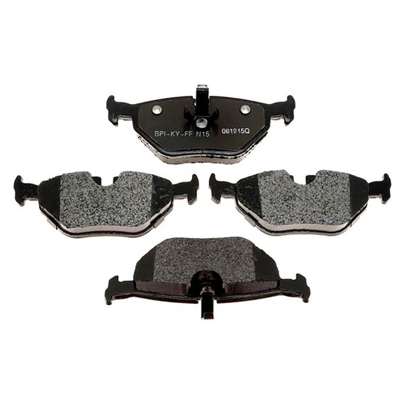 For 2000 BMW 323Ci Front Rear Brake Rotors & Metallic Brake Pads - Raybestos gallery