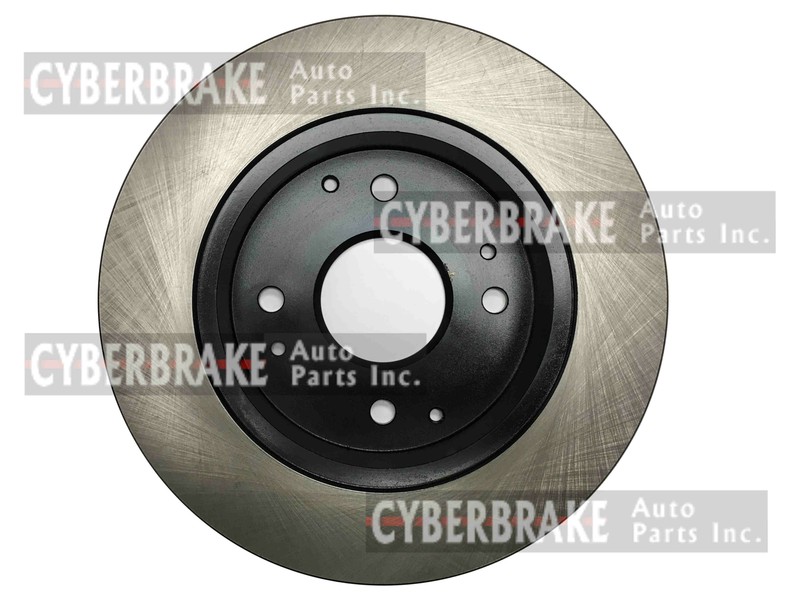 31038E Rear Premium Black E-Coat Rotor Pair of 2 gallery