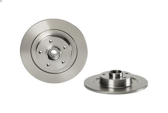 1x brake disc Brembo 8.A826.47 for Renault Laguna III (BT0/1) 2 2007-2015