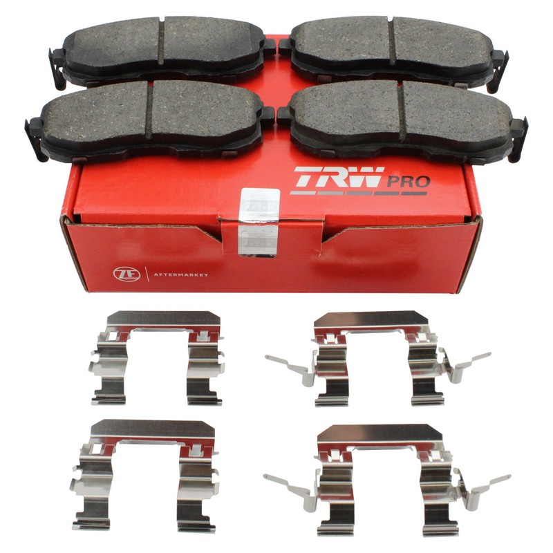 DuraGo Front Rotors TRW Pro Ceramic Disc Brake Pads Kit For Altima I35 Maxima gallery