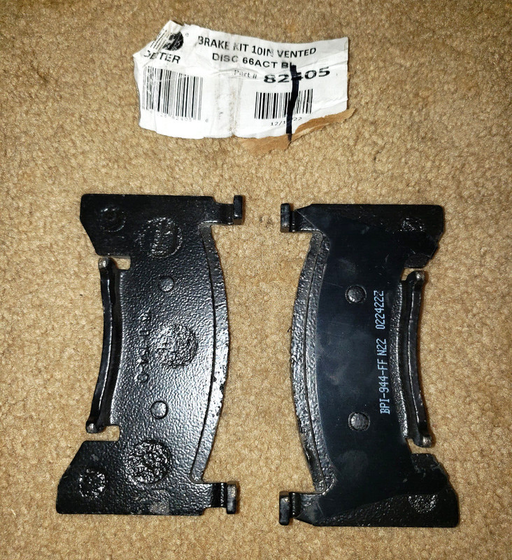 Dexter 82405 Calipers and Ceramic Brake Pads-fits 1998-2003 Chevy S10 gallery
