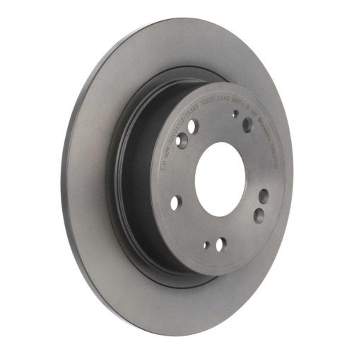 Brembo 08.B271.11 Disc Brake Rotor Rear Gray Cast Iron For Honda Accord
