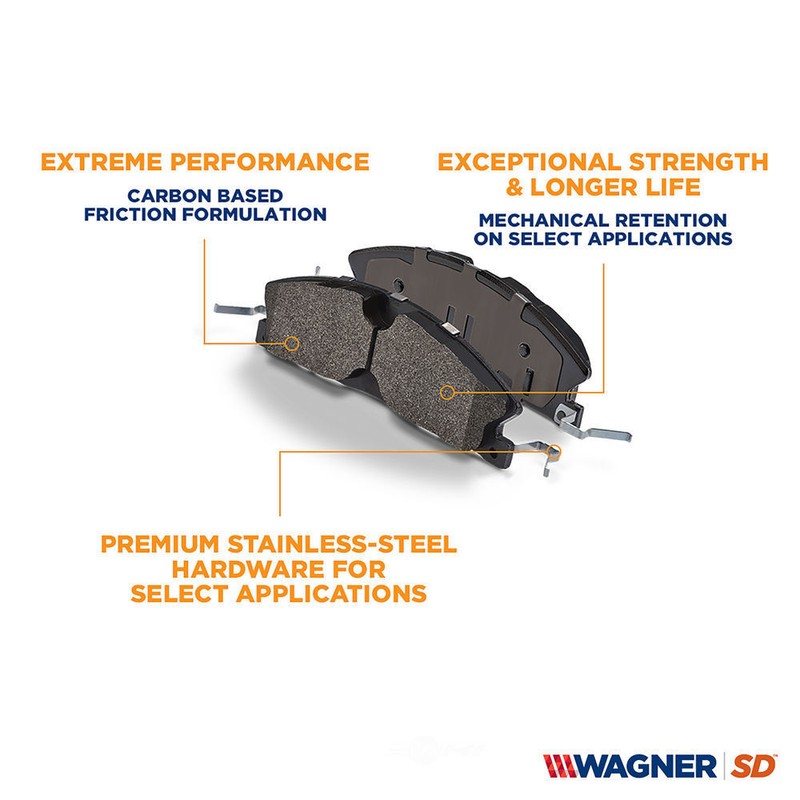 Rr Severe Duty Brake Pads Wagner SX1330 gallery