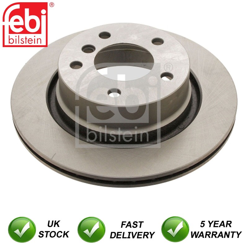 Brake Discs Rear Febi Fits BMW Z4 2002-2008 2.5 3.0 34216794303