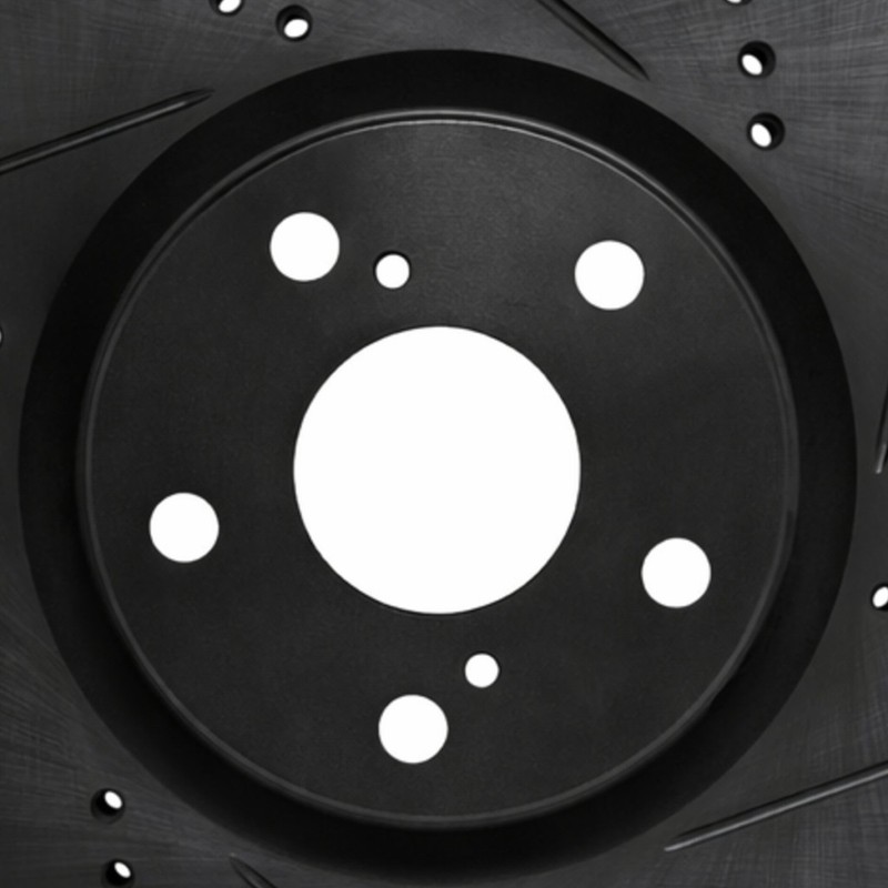 For BMW 325Ci/330Ci 2006 Rotor Set Rear Vented | Cast Iron | Drilled And Slotted gallery