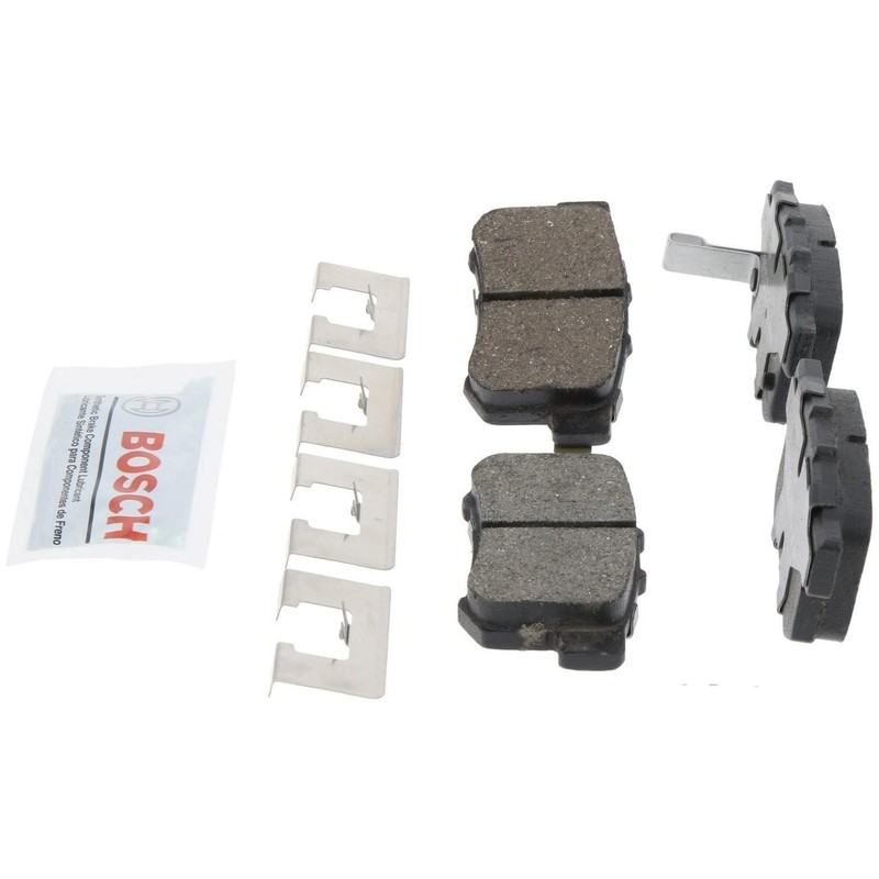 Bosch OEM Front & Rear Ceramic Brake Pads Kit For 1997-2005 Acura EL 9 Yr Warr. gallery