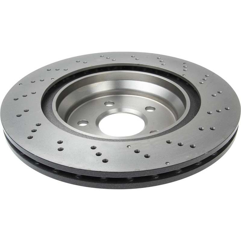 Fits 2013-2015 Mercedes-Benz SL550 Front + Rear Coated Brake Rotors - Brembo OE gallery