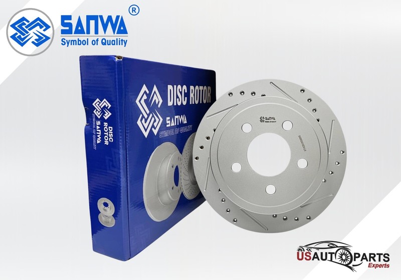 REAR LH BRAKE ROTOR SOLID & GEOMET COATED D&S 285mm For Jeep Wrangler 03-07 3.7L gallery