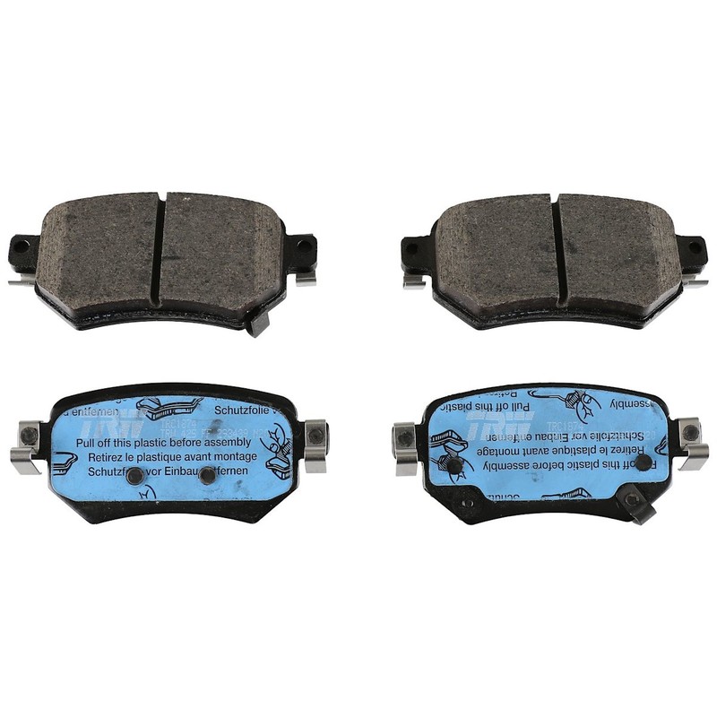 TRC1874 TRW 2-Wheel Set Brake Pad Sets Rear for Mazda 2016-2020