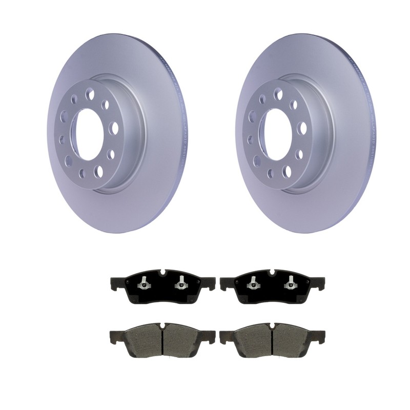 Hella Front Rotors Bosch Blue Ceramic Disc Brake Pads Kit For X166 ML250 ML350