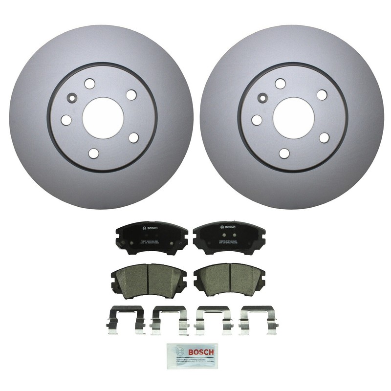 Front Standard Brake Kit 321mm Disc Rotors Bosch Ceramic Pads For Camaro 3.6L V6 gallery