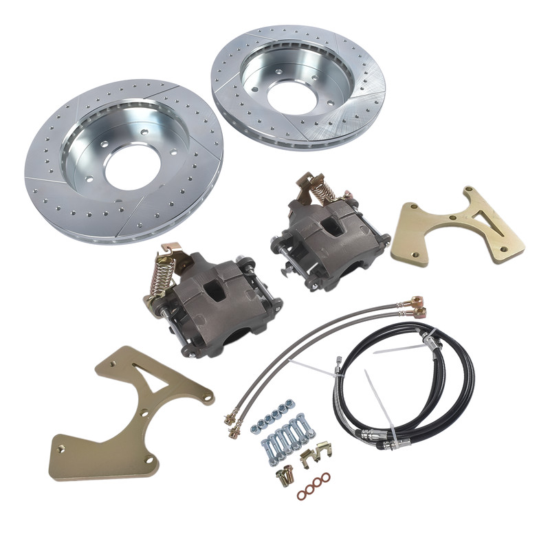 Rear Disc Brake Conversion Kit 6 Lug for Chevy K5 K10 Blazer GMC Jimmy Suburban