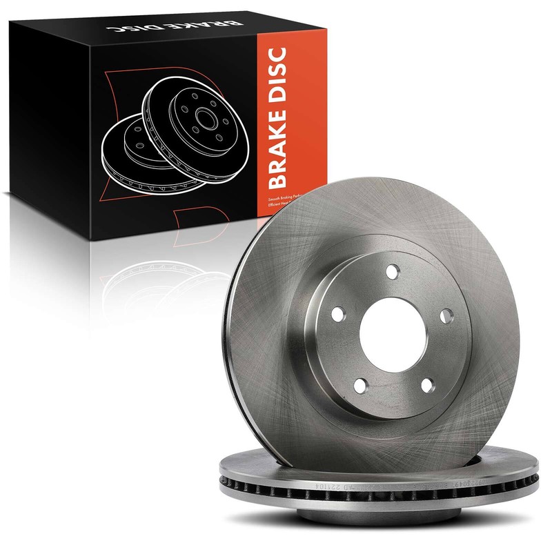 New 2x Front Disc Brake Rotors for Nissan Altima 2002-2006 Maxima INFINITI I35 gallery