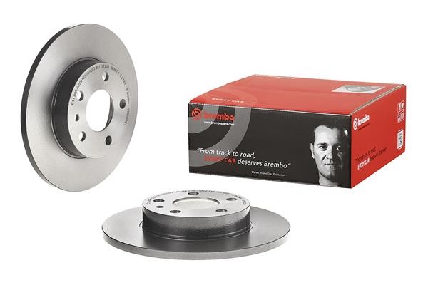 2x Brake Discs Pair Solid fits ALFA ROMEO GTV 916 2.0 Rear 95 to 05 240mm Set gallery