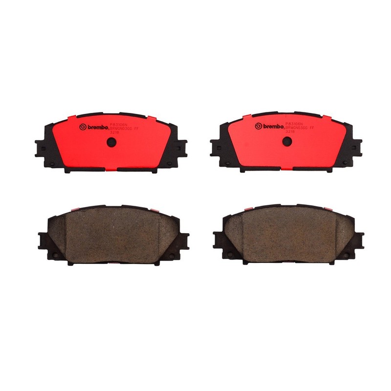 Brembo OEM Front & Rear Ceramic Brake Pads Kit For 2011-2017 Lexus CT200H