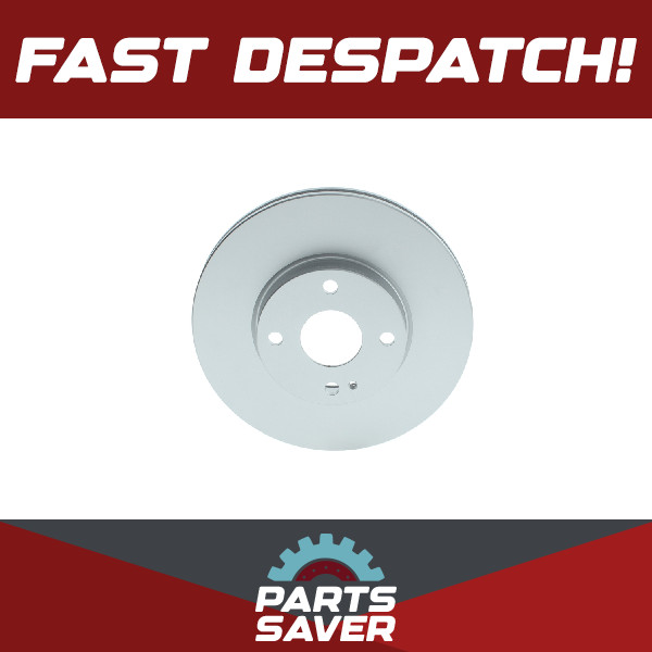 2x Brake Discs Pair Vented fits MAZDA 2 1.5D Front 2014 on S5-DPTR 257.5mm Set