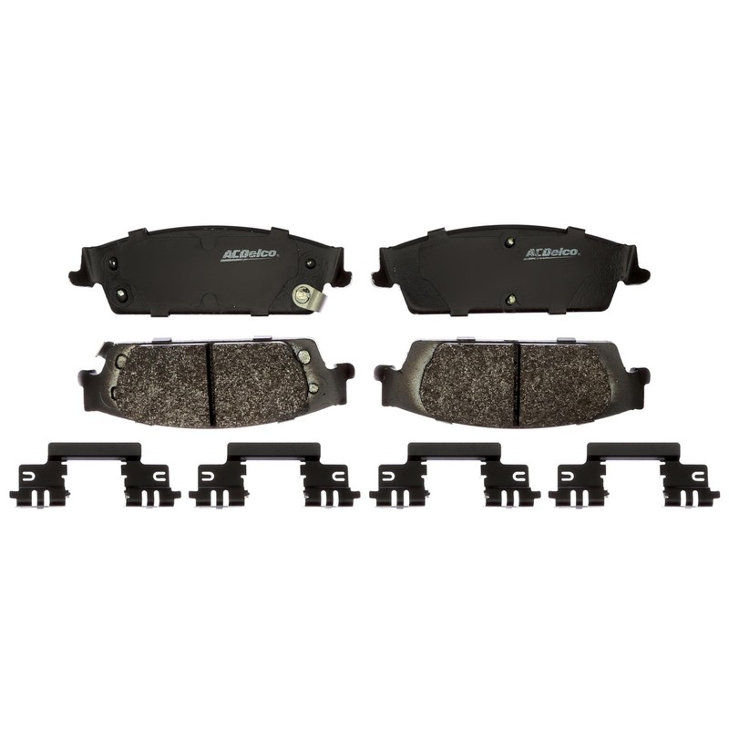 ACDelco Disc Brake Pads and Rotors Kit Front Rear For 15-20 Chevrolet Tahoe GMC gallery
