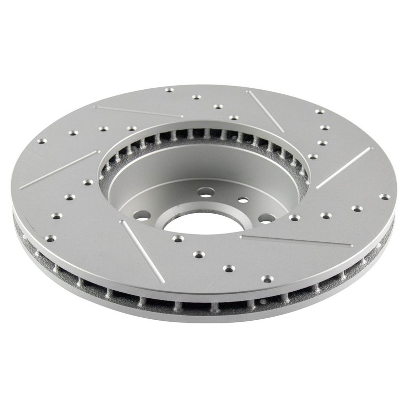 Front Ceramic Brake Pad & Performance Rotor Kit w/Fluids for Crown Victoria gallery